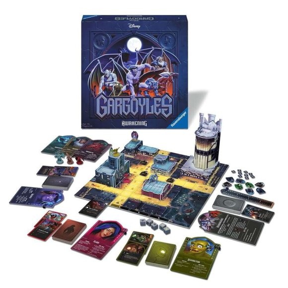 Disney Gargoyles Awakening Board Game Ravensburger Ages 10+ 2-5 Players - Picture 1 of 1